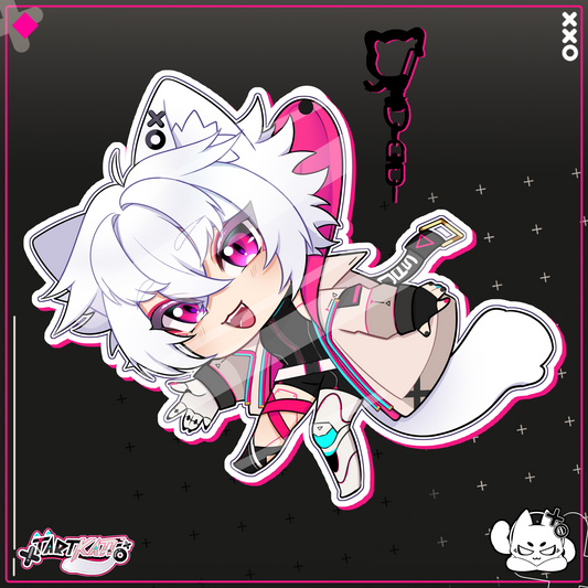 [ PRE ORDER ] - Tartkatt Acrylic keychain